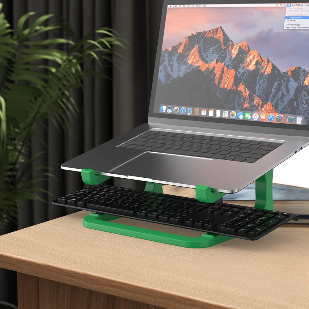 Support d’ordinateur rose ergonomique - CalmBloom